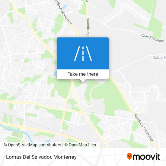 Mapa de Lomas Del Salvador