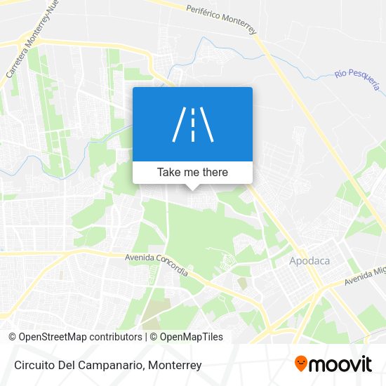 Circuito Del Campanario map