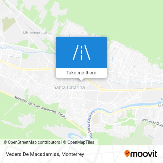 Vedera De Macadamias map