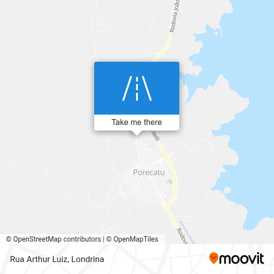 Rua Arthur Luiz map