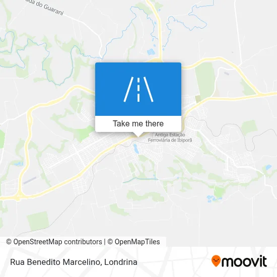 Rua Benedito Marcelino map