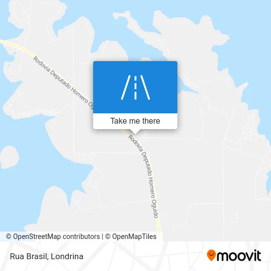 Rua Brasil map