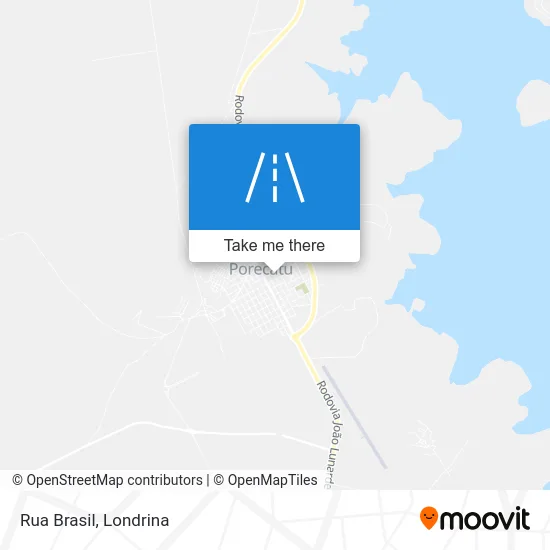 Rua Brasil map