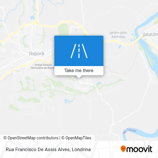 Rua Francisco De Assis Alves map