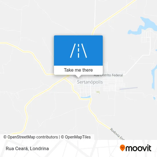 Rua Ceará map