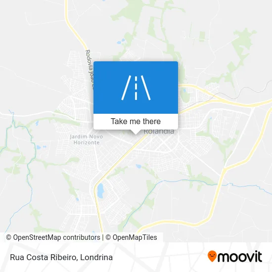 Rua Costa Ribeiro map