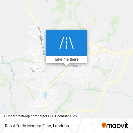 Rua Alfredo Moreira Filho map