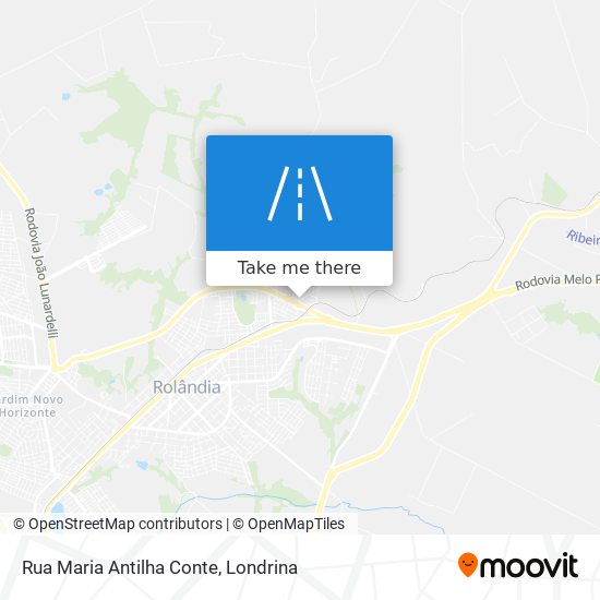 Rua Maria Antilha Conte map
