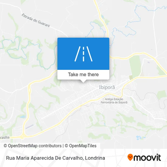 Rua Maria Aparecida De Carvalho map