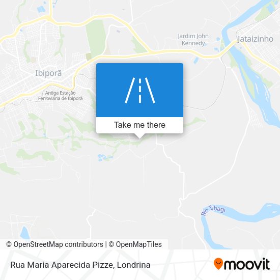 Rua Maria Aparecida Pizze map