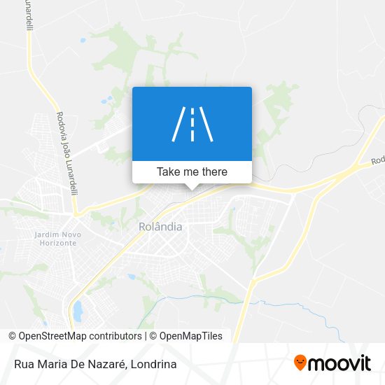 Rua Maria De Nazaré map