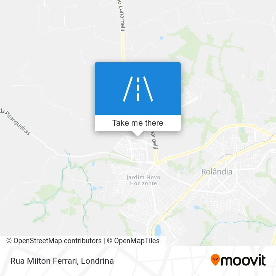 Rua Milton Ferrari map