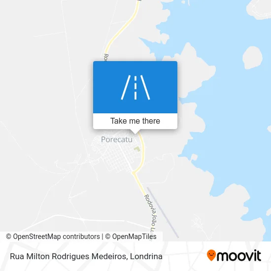Rua Milton Rodrigues Medeiros map