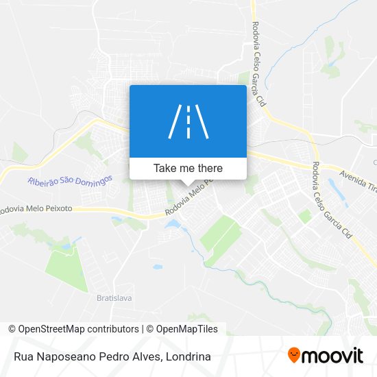 Rua Naposeano Pedro Alves map