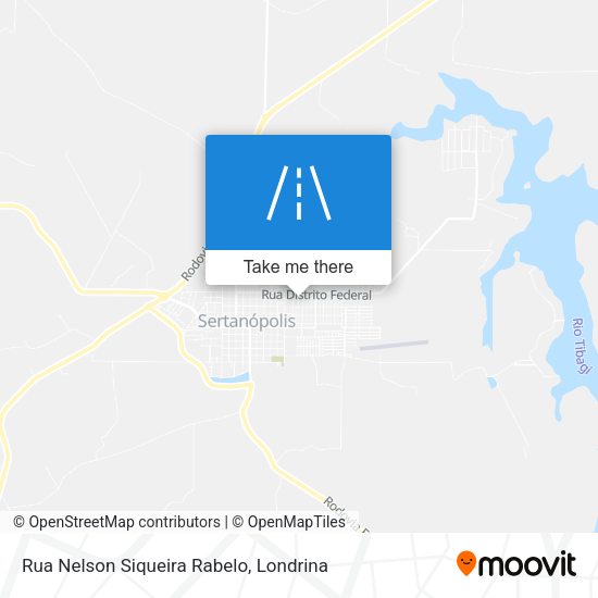 Rua Nelson Siqueira Rabelo map