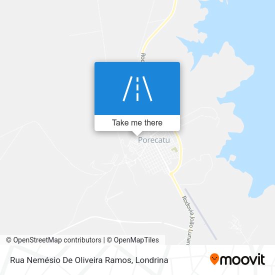 Rua Nemésio De Oliveira Ramos map