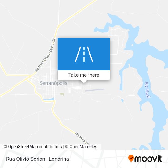 Rua Olívio Soriani map