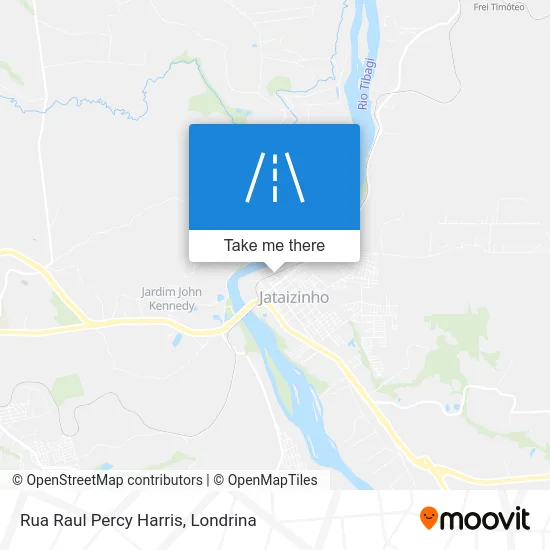 Rua Raul Percy Harris map