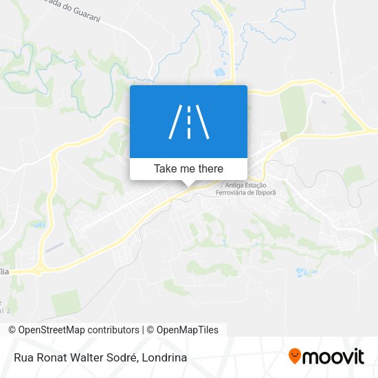 Rua Ronat Walter Sodré map