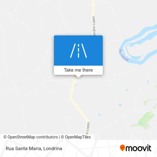 Rua Santa Maria map