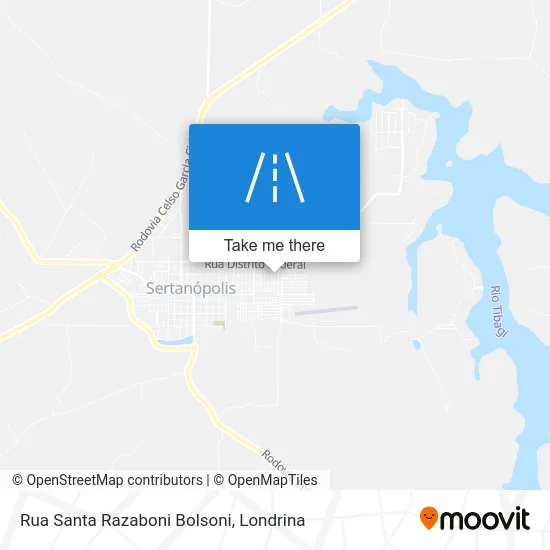 Rua Santa Razaboni Bolsoni map