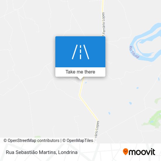 Rua Sebastião Martins map