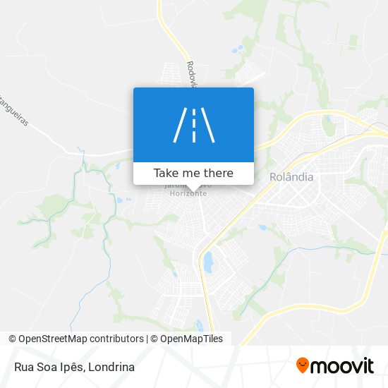 Rua Soa Ipês map