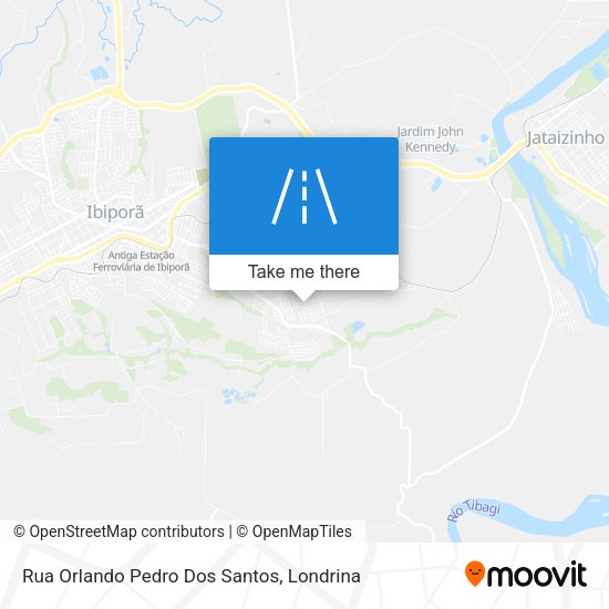 Rua Orlando Pedro Dos Santos map