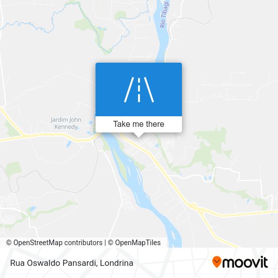 Rua Oswaldo Pansardi map