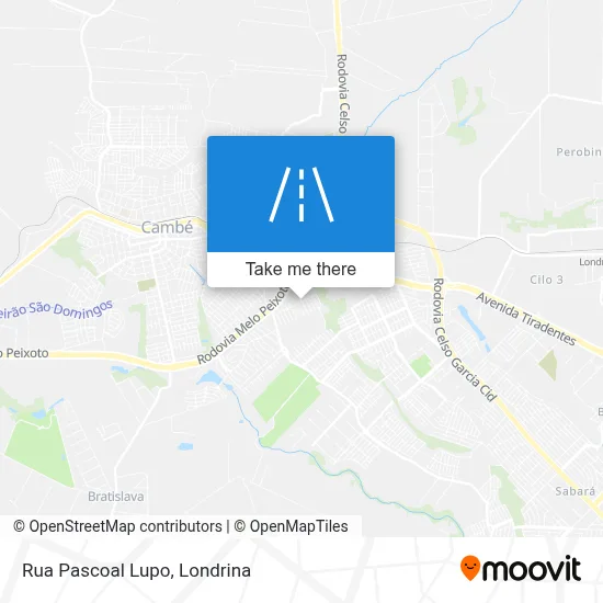 Rua Pascoal Lupo map