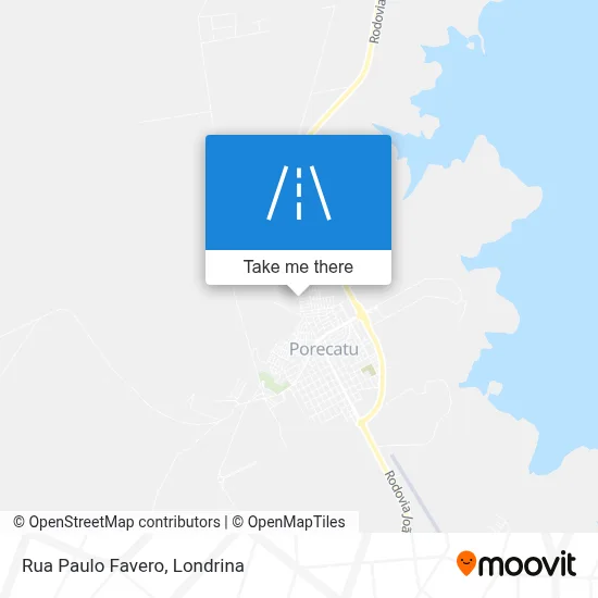 Rua Paulo Favero map