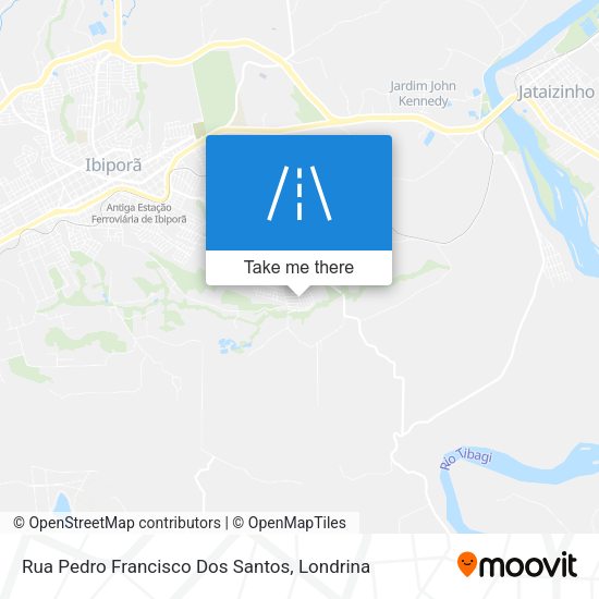 Rua Pedro Francisco Dos Santos map