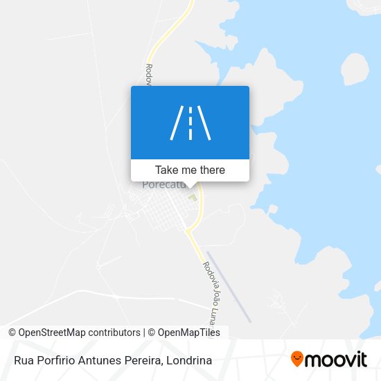 Rua Porfirio Antunes Pereira map