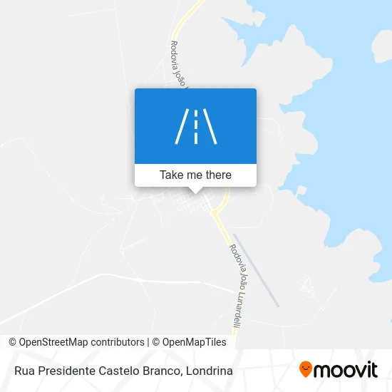 Rua Presidente Castelo Branco map