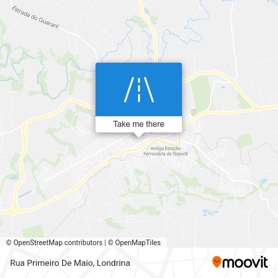 Rua Primeiro De Maio map