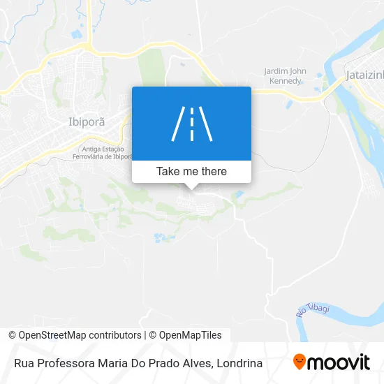 Rua Professora Maria Do Prado Alves map