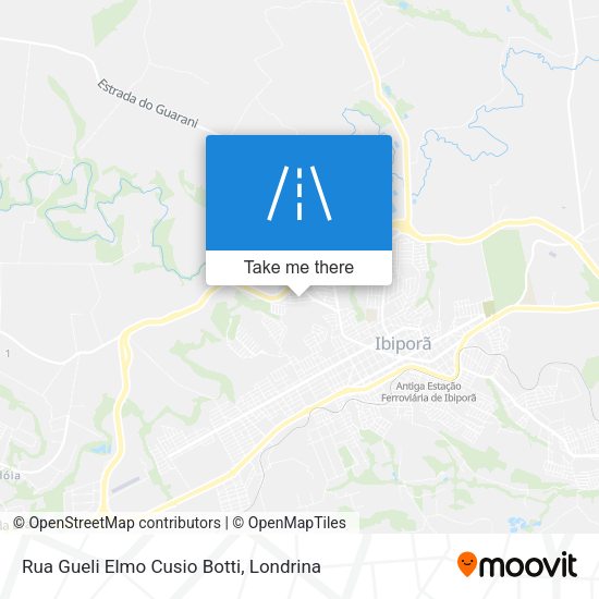 Rua Gueli Elmo Cusio Botti map