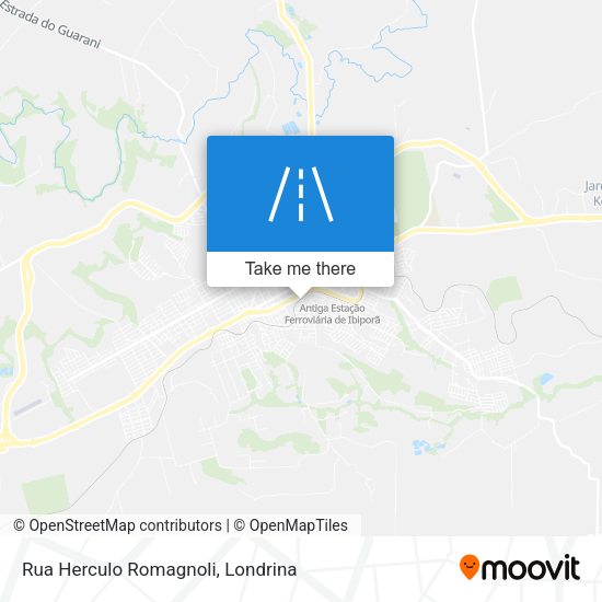 Rua Herculo Romagnoli map