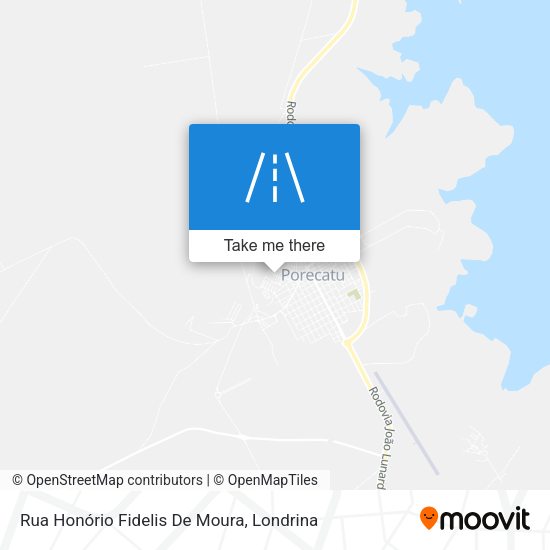 Rua Honório Fidelis De Moura map