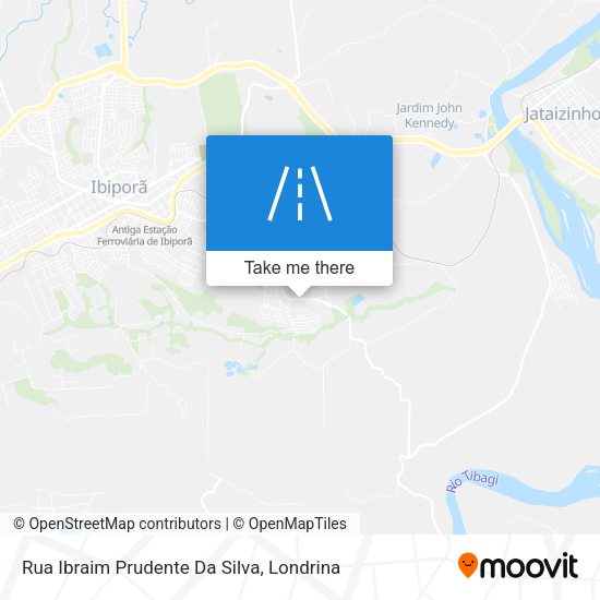 Rua Ibraim Prudente Da Silva map