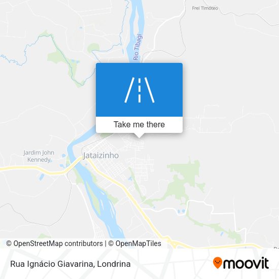Rua Ignácio Giavarina map