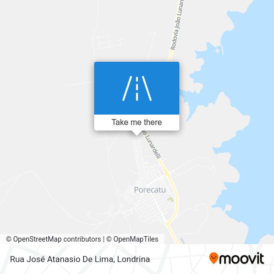 Rua José Atanasio De Lima map