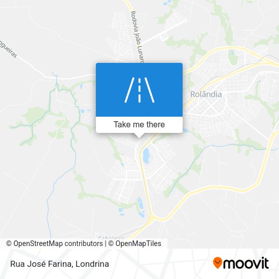 Rua José Farina map