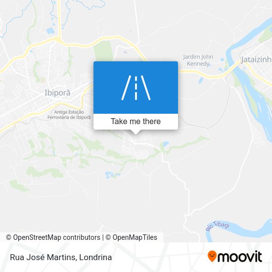 Rua José Martins map