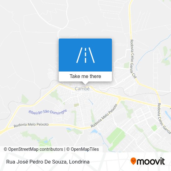 Rua José Pedro De Souza map