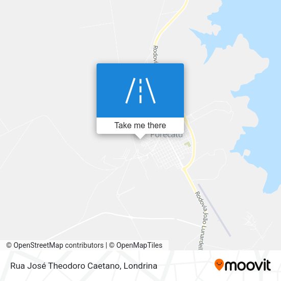 Rua José Theodoro Caetano map