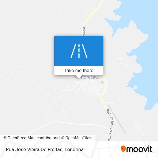 Rua José Vieira De Freitas map