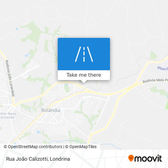 Rua João Calizotti map