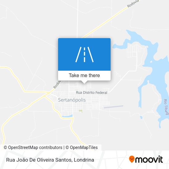 Rua João De Oliveira Santos map