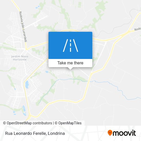 Rua Leonardo Ferelle map